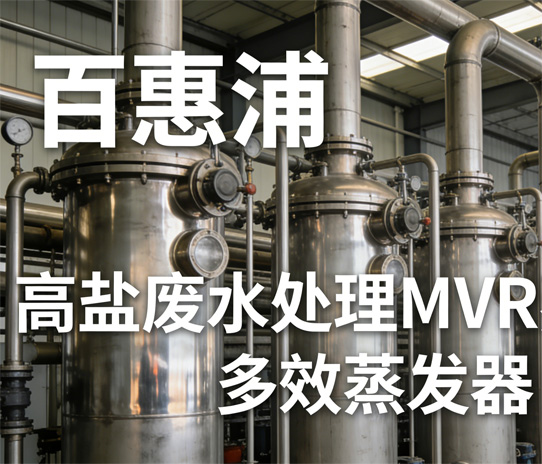 百惠浦高盐废水处理设备出口沙特，CE/UL认证护航，破解中东化工高盐治理难题