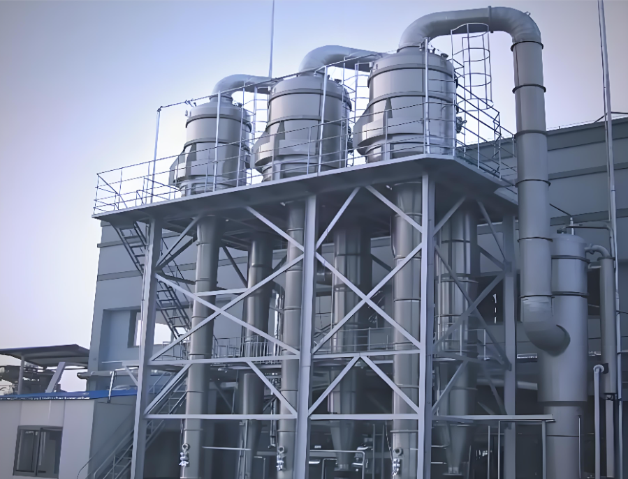 百惠浦工业废水处理蒸发器出口马来西亚，双设备适配电子/化工废水