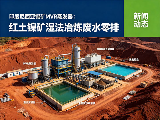 印度尼西亚镍矿MVR蒸发器：红土镍矿湿法冶炼废水零排放方案