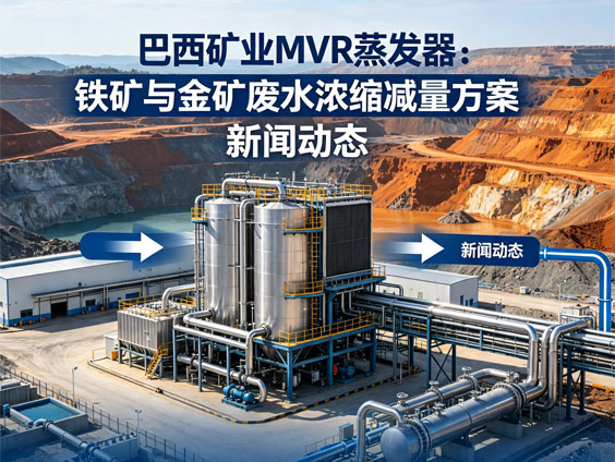巴西矿业MVR蒸发器：铁矿与金属矿废水浓缩减量方案
