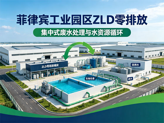 菲律宾工业园区ZLD零排放：集中式废水处理与水资源循环方案