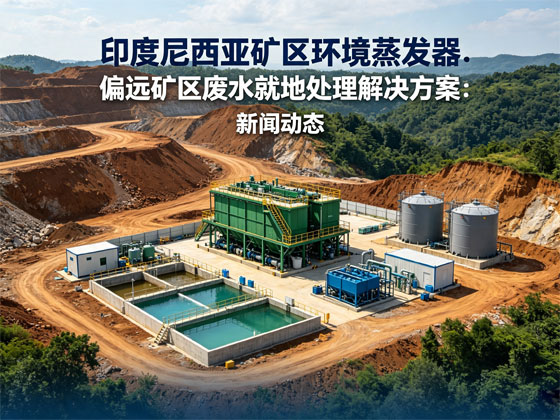 印度尼西亚矿区撬装蒸发器：偏远矿区废水就地处理解决方案
