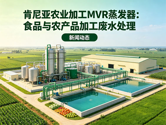 肯尼亚农业加工MVR蒸发器：食品与农产品加工废水处理方案