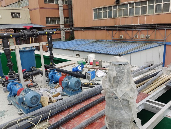蒸发器本体与管路保温施工与绝热层