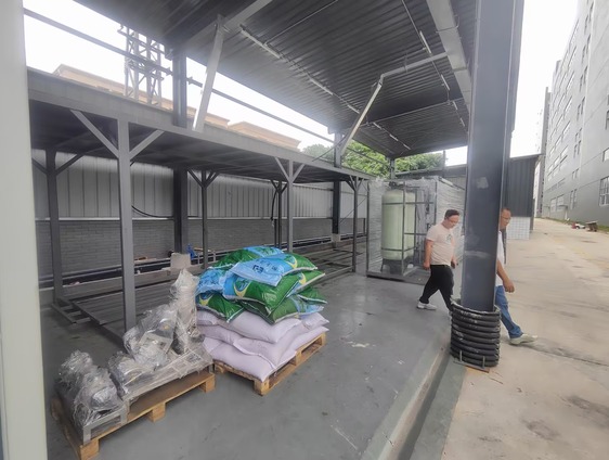 零排放系统杂盐减量与分盐结晶装置运行现场
